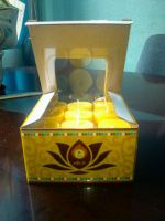 27粒梅花粒透明酥油燈(4小時)盒裝