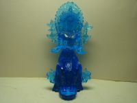 藍琉璃精雕彌勒菩薩(18公分)
