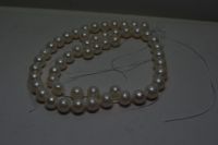 珍珠8mm散珠條珠一條40公分